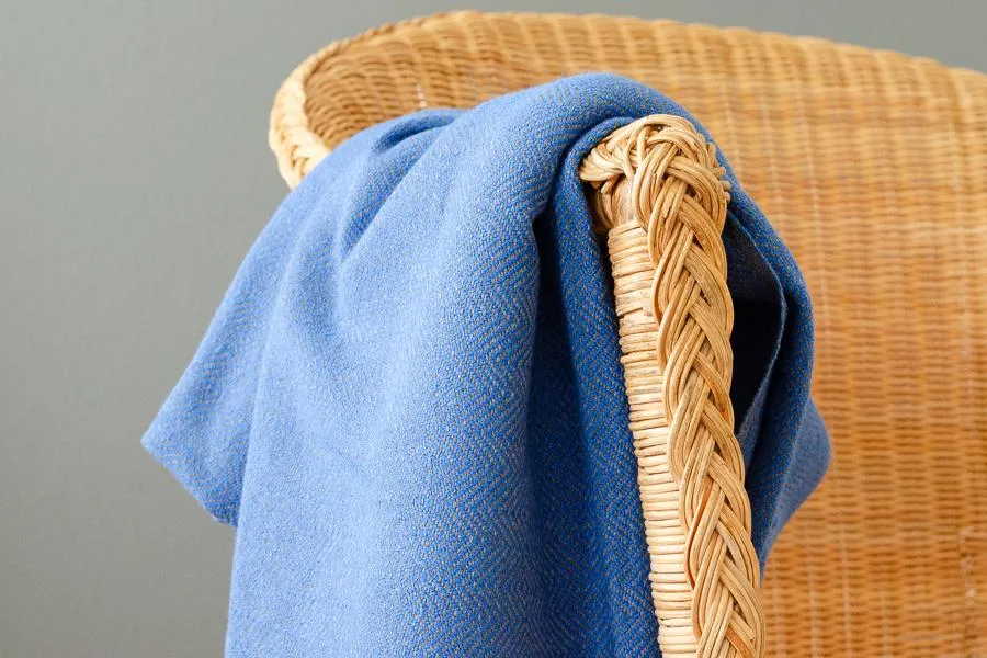 Lila Cotton Throw