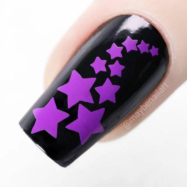 Maniology Classic Beauty Hearts   Stars - Nail Stamping Plate