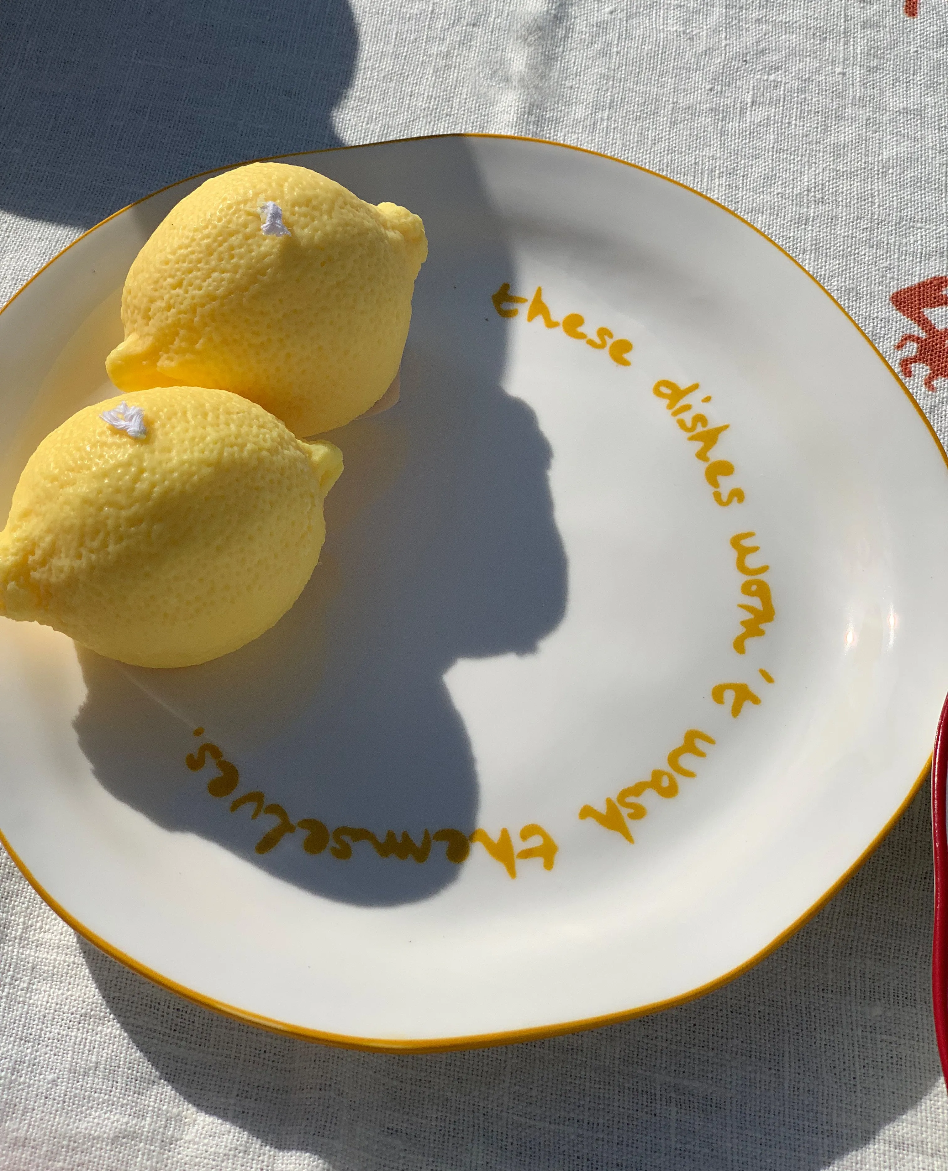 MÆGEN These Dishes Won't Wash Themselves Statement Plate