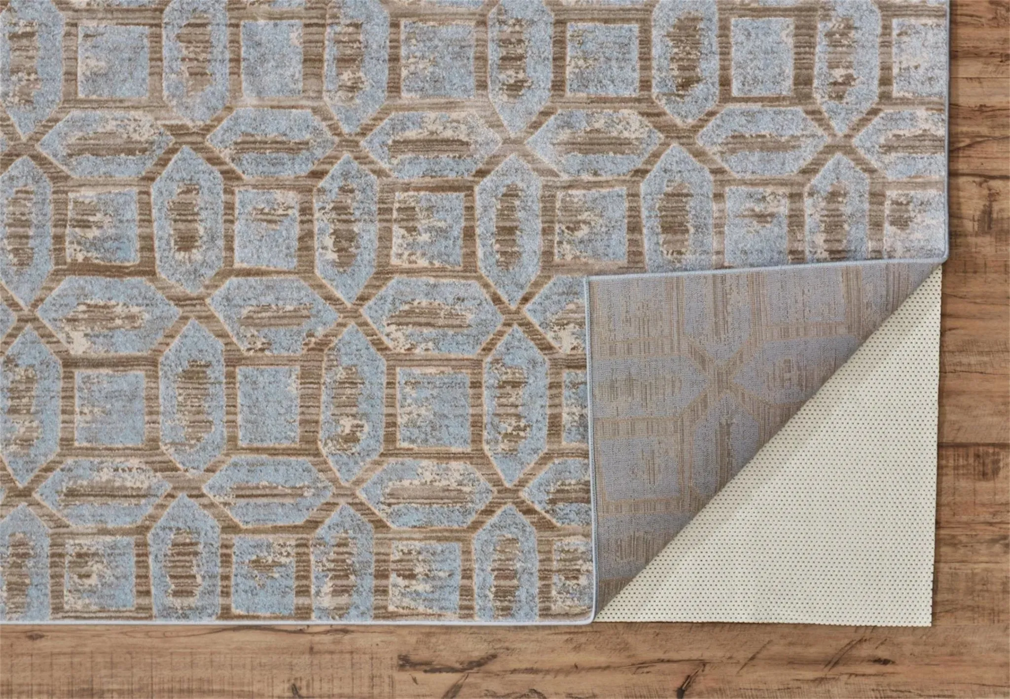 Milton 6533472F Blue/Taupe Rug