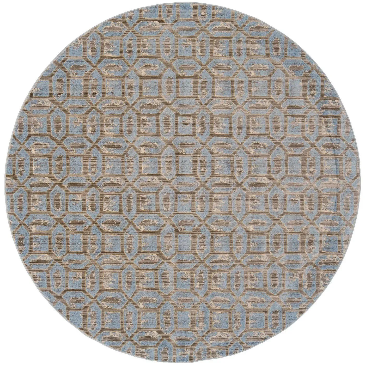 Milton 6533472F Blue/Taupe Rug