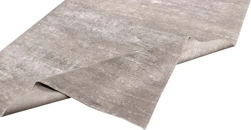 Modern Collection Hand-Knotted Silk & Wool Area Rug
