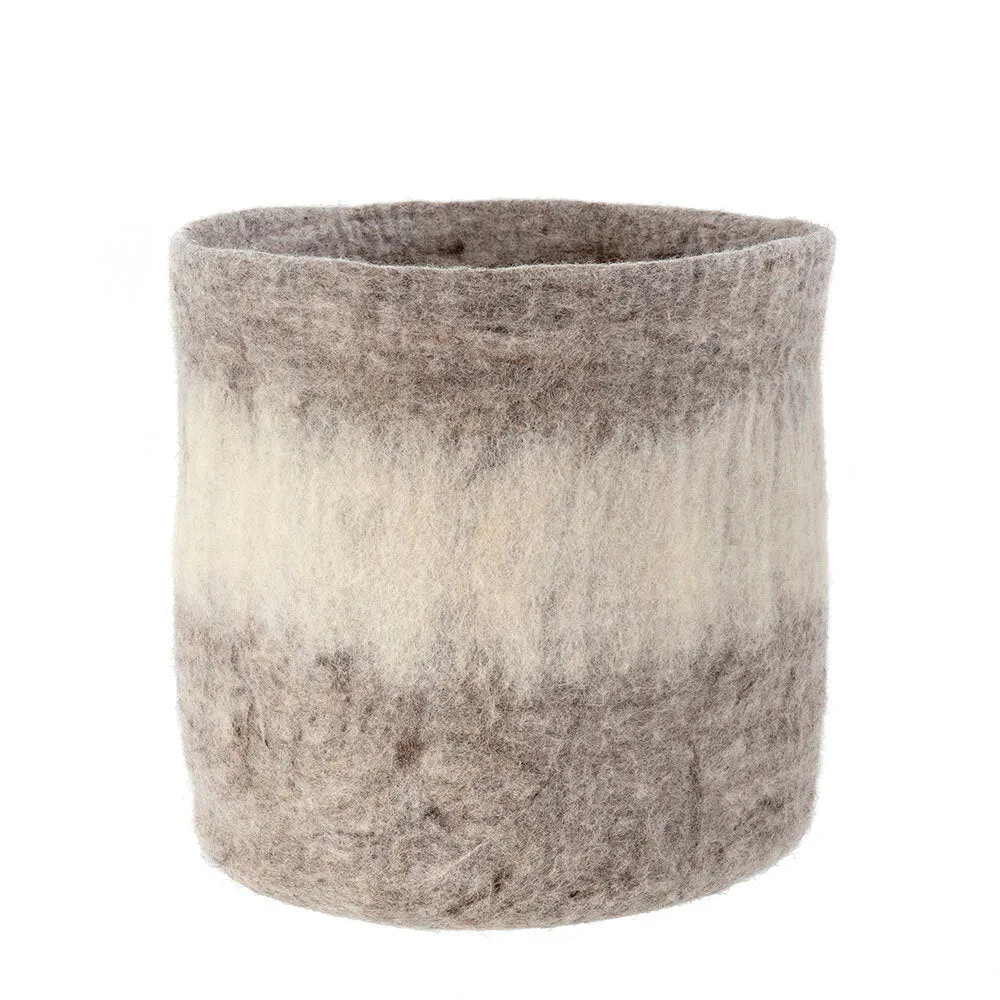 Ombre Felt Basket