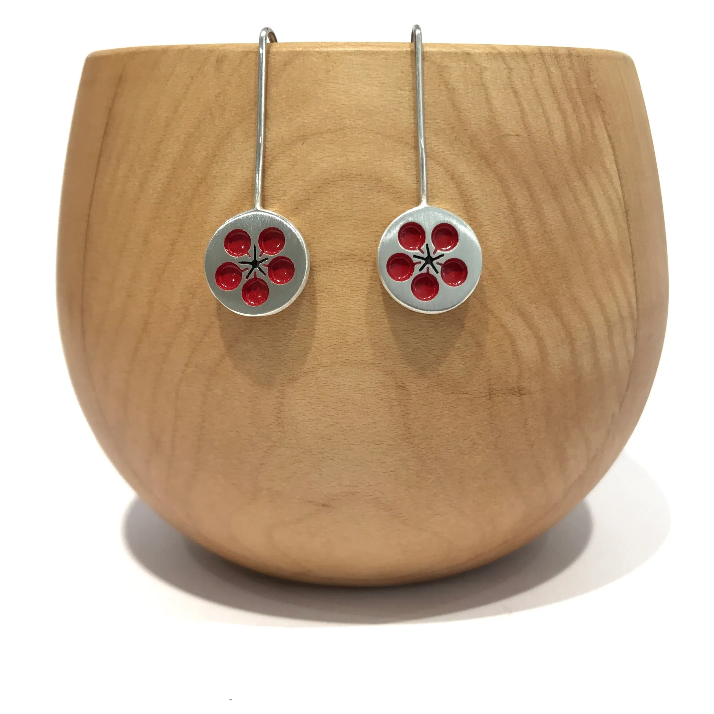Plum Blossom Hooks Small - Emma Kidson