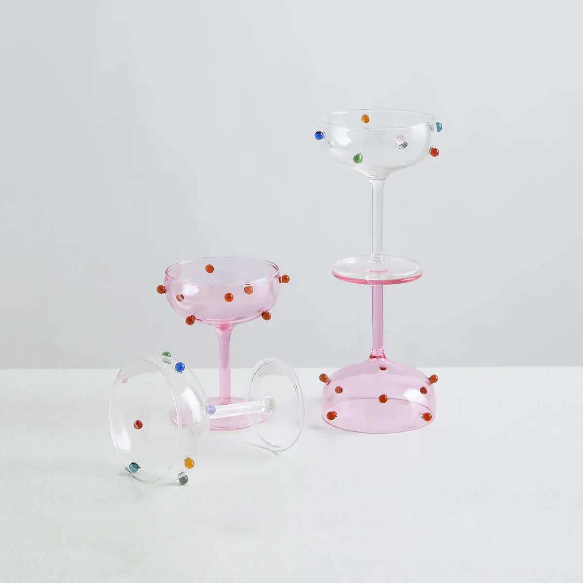 Pomponette Coupes Clear Multi