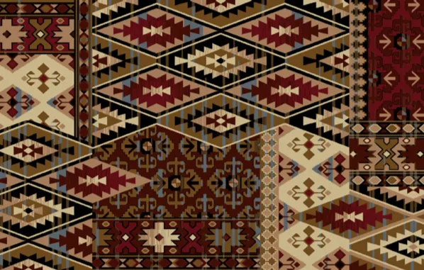 "Apache" Southwestern Area Rug 30" x 46"