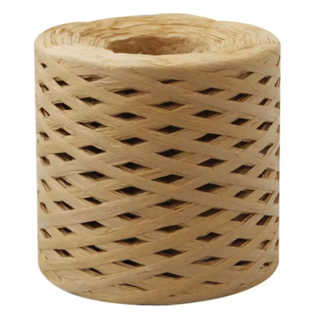 Raffia Paper Craft Twine Cord Roll 200 mtrs - Natural