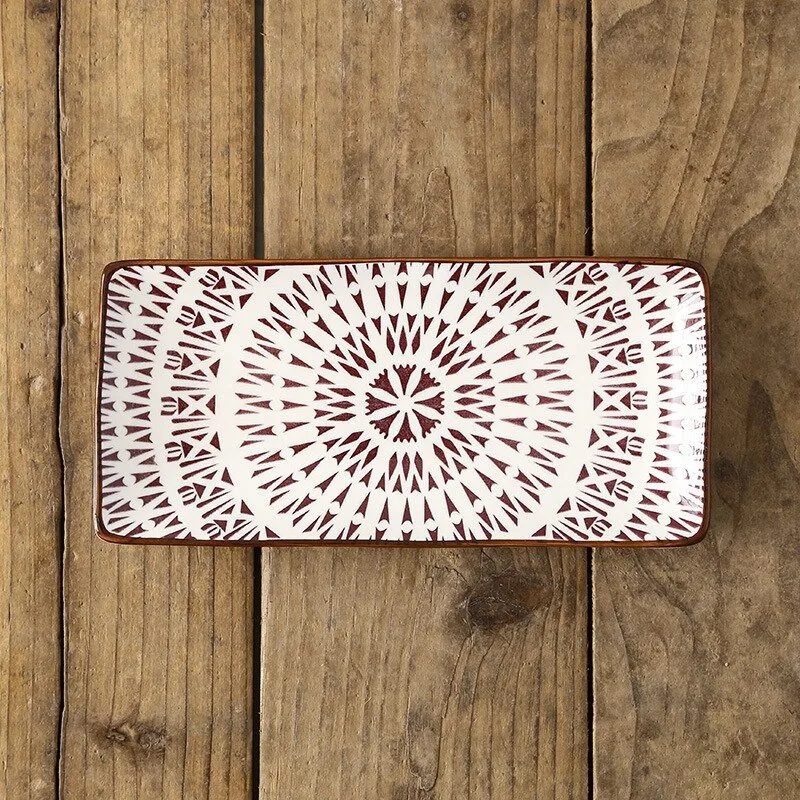 Rectangular Ceramic Plate