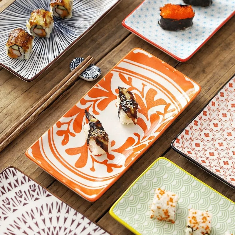 Rectangular Ceramic Plate