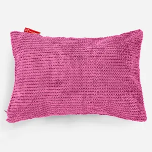 Rectangular Scatter Cushion Cover 35 x 50cm - Pom Pom Pink