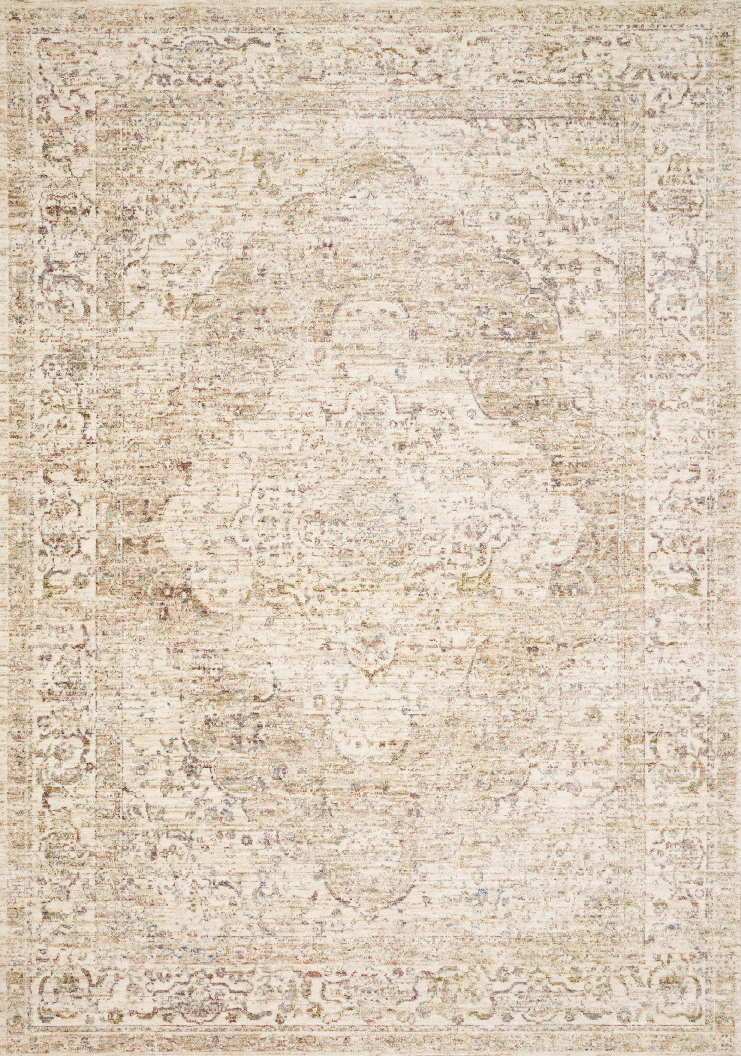 Revere Rug in Ivory & Berry