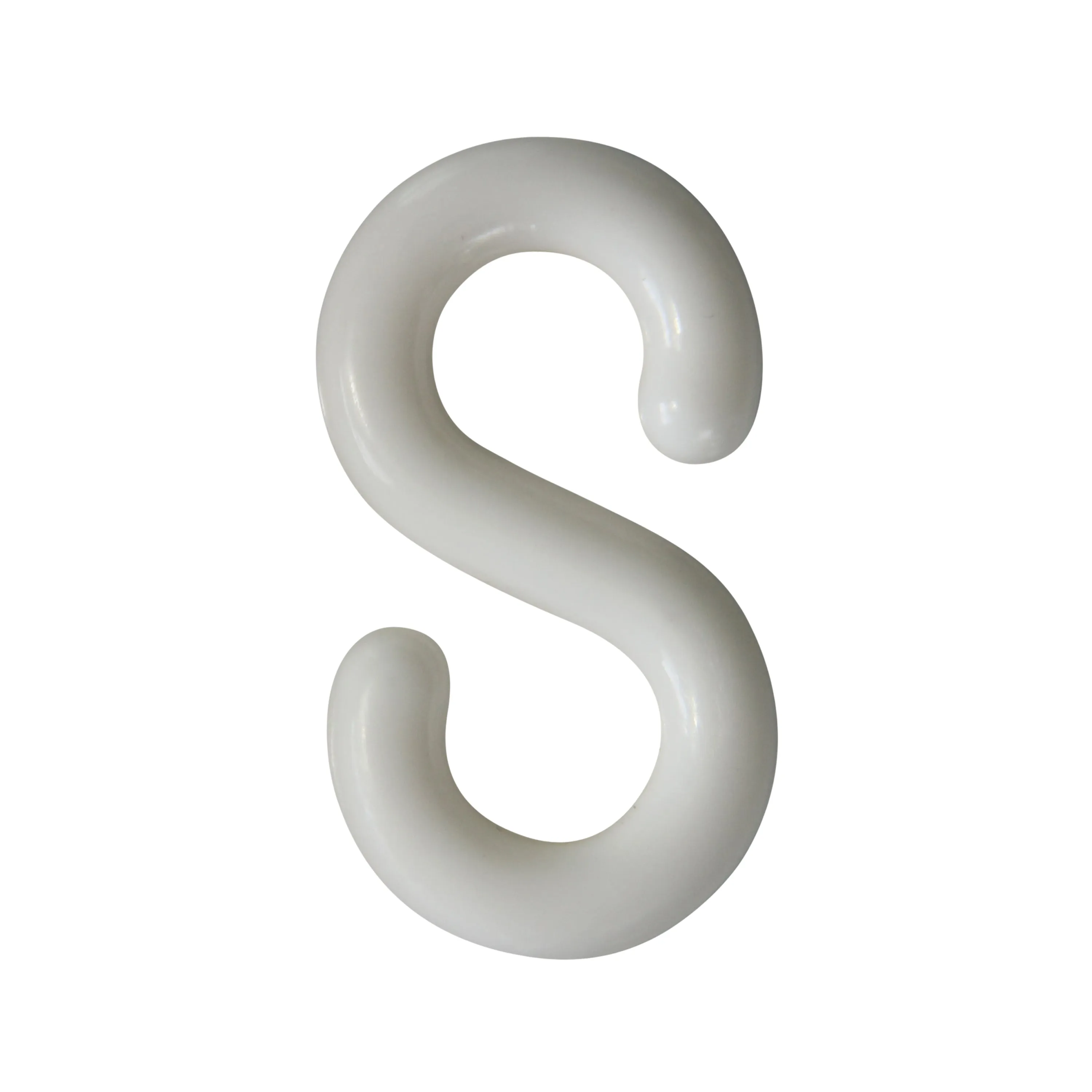 [S-Hook PL55] Plastic S-Hook | 2 Sizes