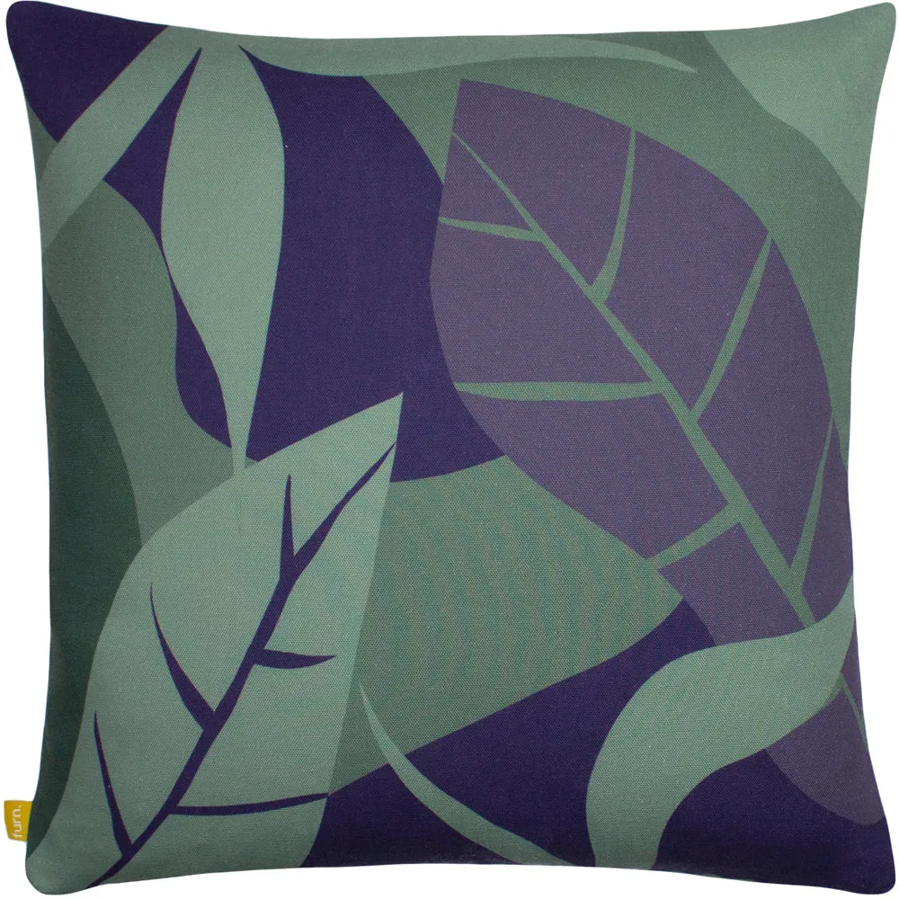 Scatter Cushion Cover 43 x 43cm - Oversized Leaf Print