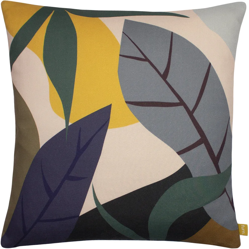 Scatter Cushion Cover 43 x 43cm - Oversized Leaf Print