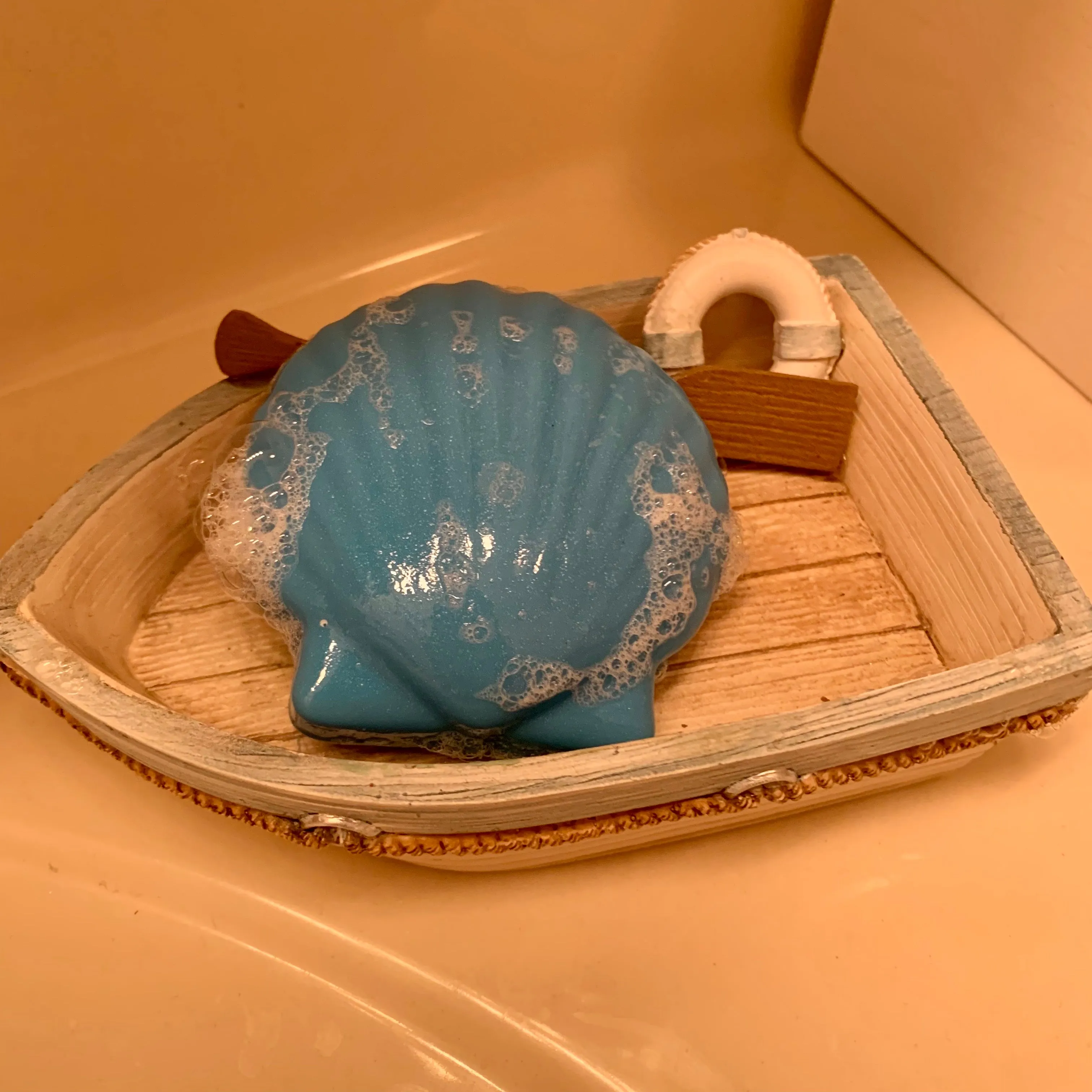 Seashell Shaped Goat Milk Soap