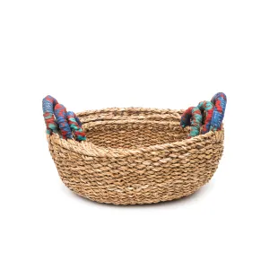 Short Chindi Handle Baskets Set of 3 Graduated