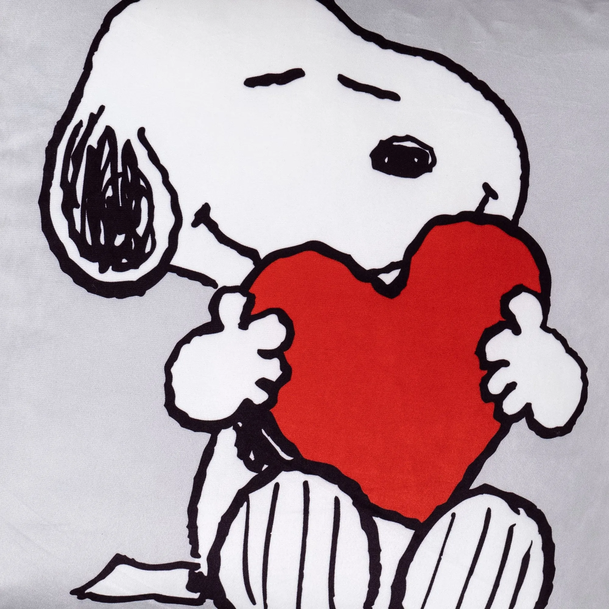 Snoopy Scatter Cushion Cover 47 x 47cm - Heart