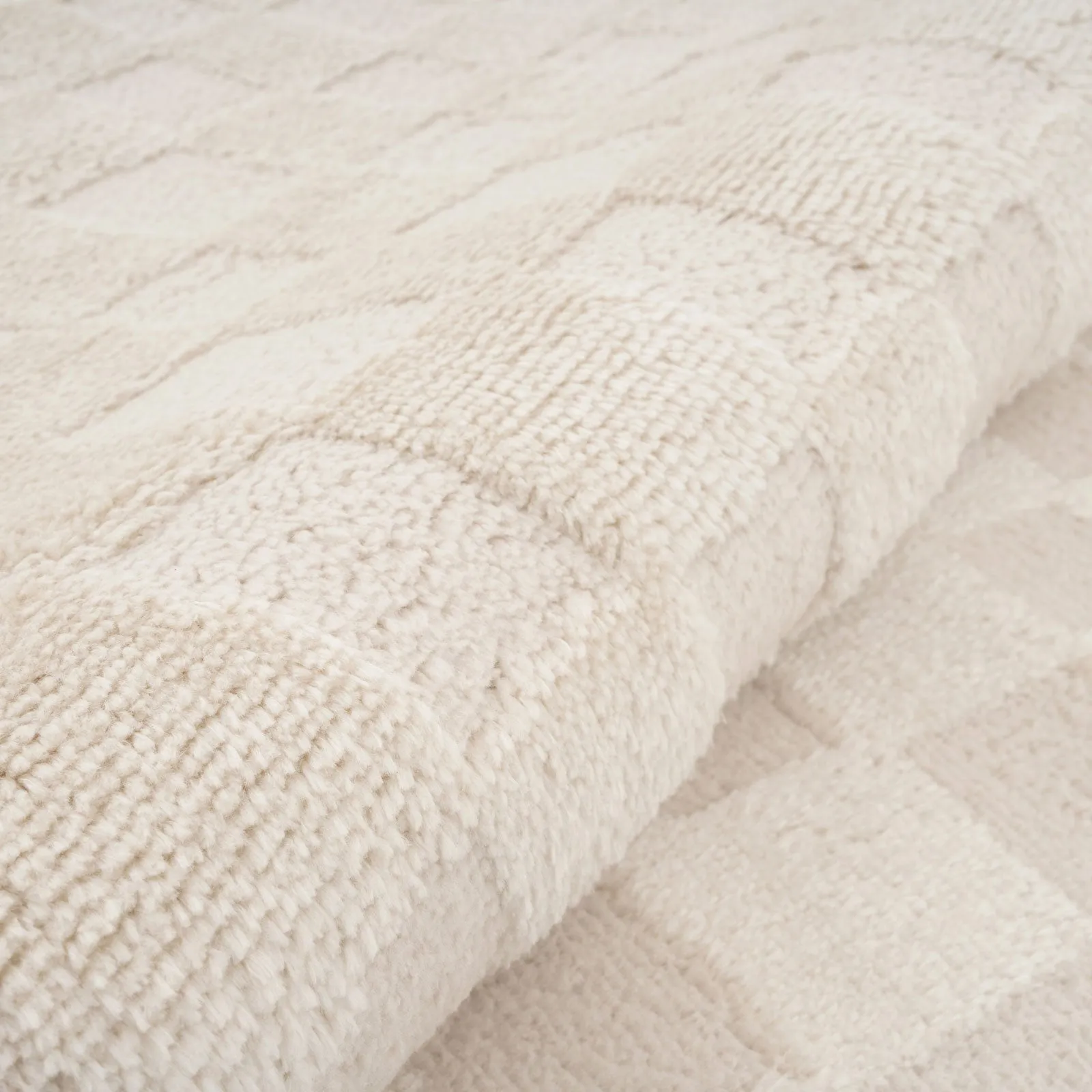 Soft Natural Retro Rug - Jovie
