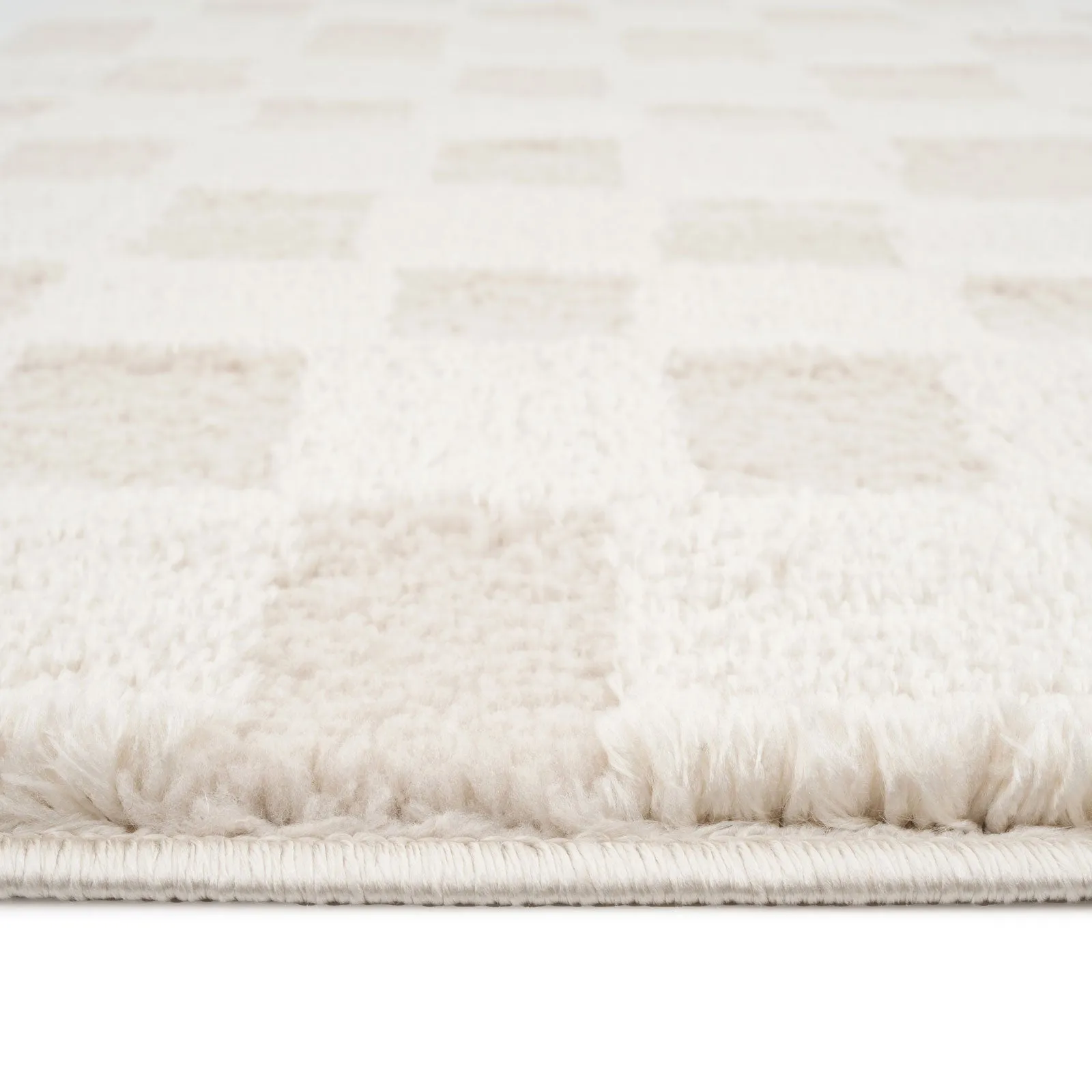 Soft Natural Retro Rug - Jovie
