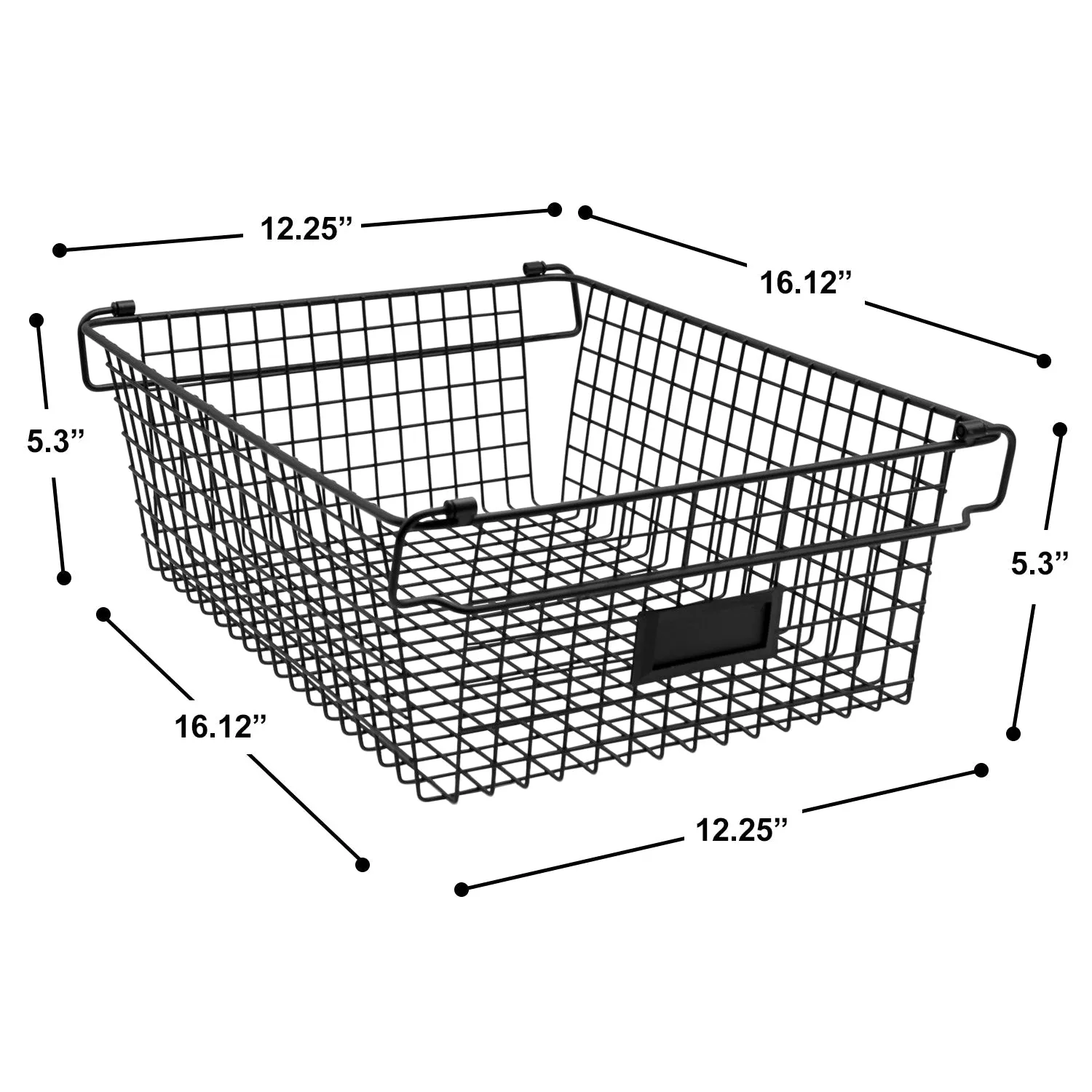 Stackable Farmhouse Wire Basket Bins