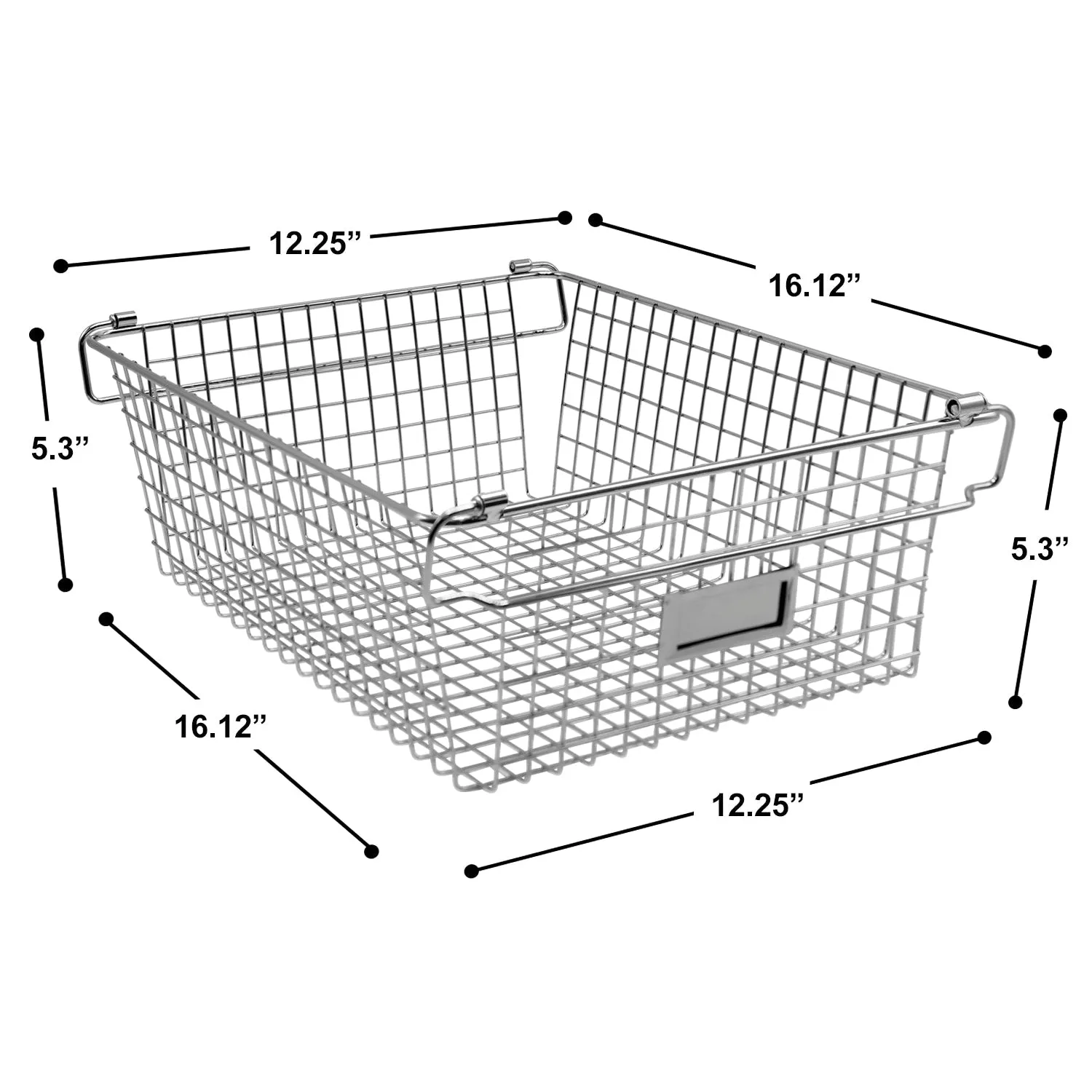 Stackable Farmhouse Wire Basket Bins