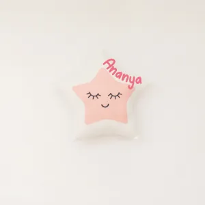 Star (Peach) - Shape Cushion