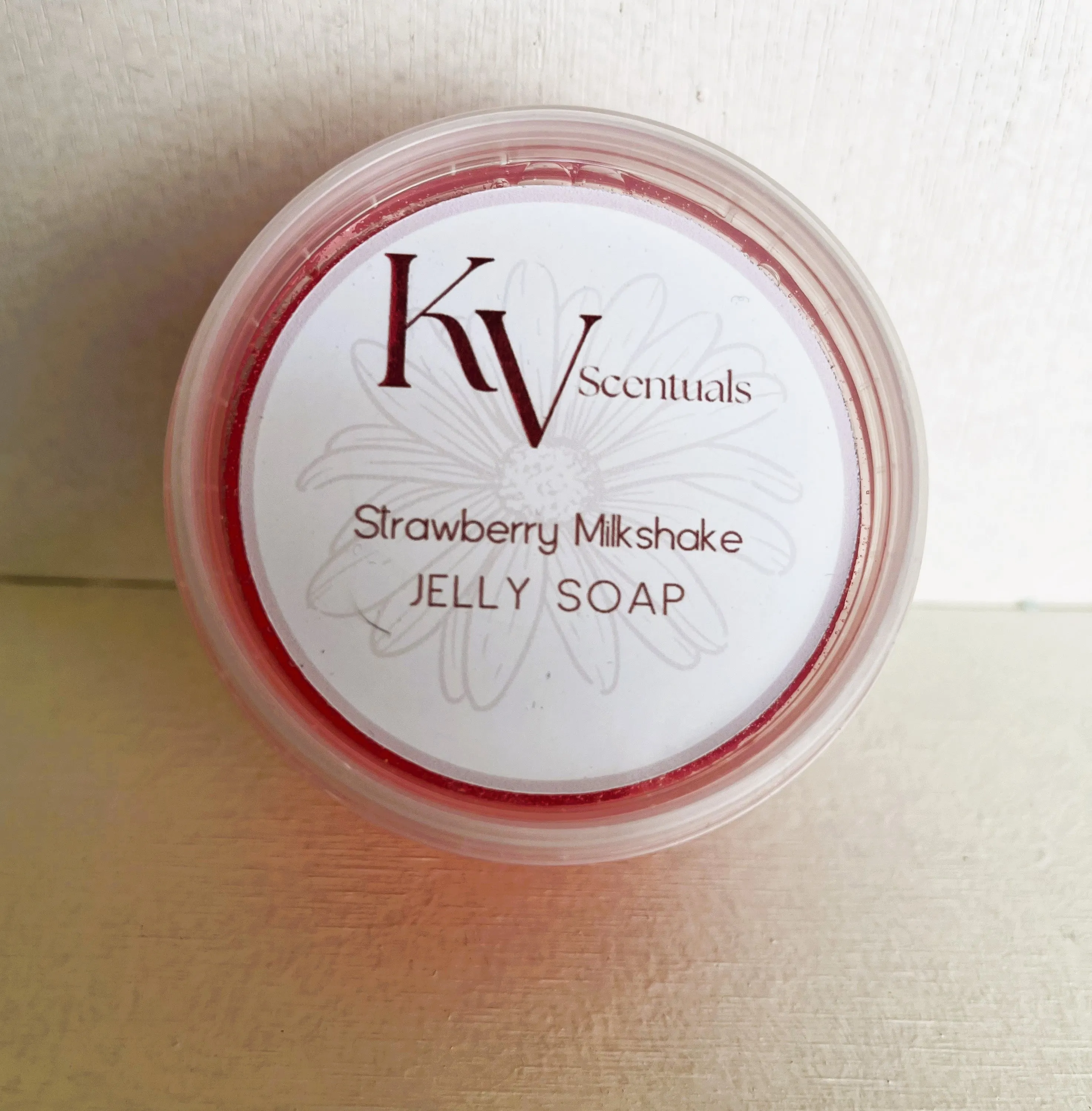 Strawberry Milkshake Wobbly Jelly Soap