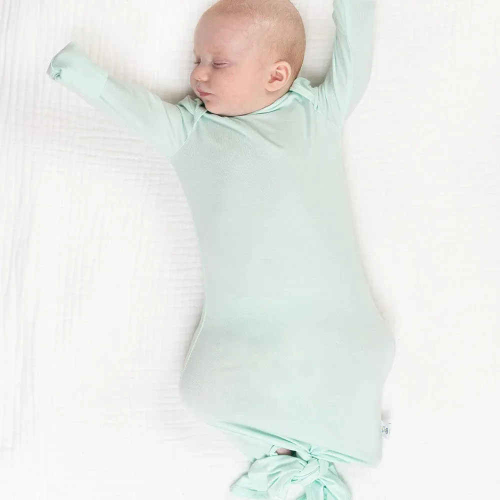 Strawberry Print Knotted Gown 0-3 months