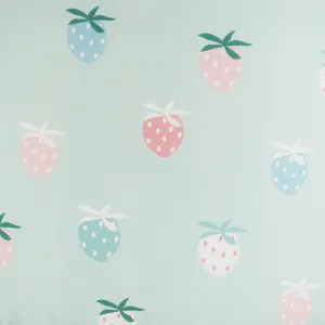 Strawberry Print Knotted Gown 0-3 months