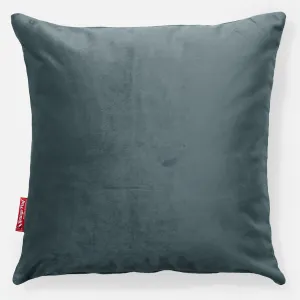 Throw Pillow Cover 47 x 47cm - Velvet Teal