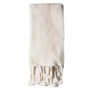 Trestles Oversized Throw by Pom Pom at Home, Antique White