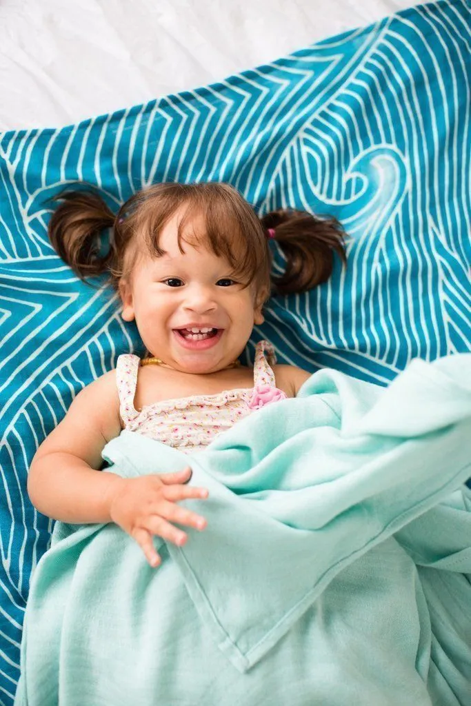Tula Blanket Set - Waves