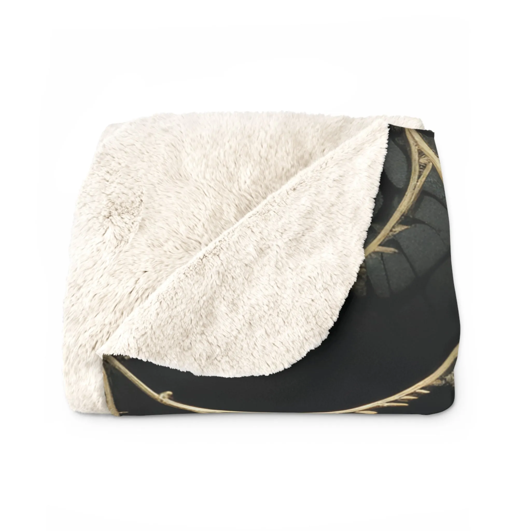 Victorian Webs Sherpa Fleece Blanket