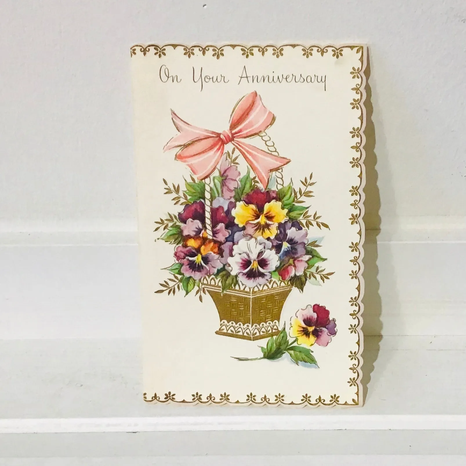 Vintage Happy Anniversary Cards