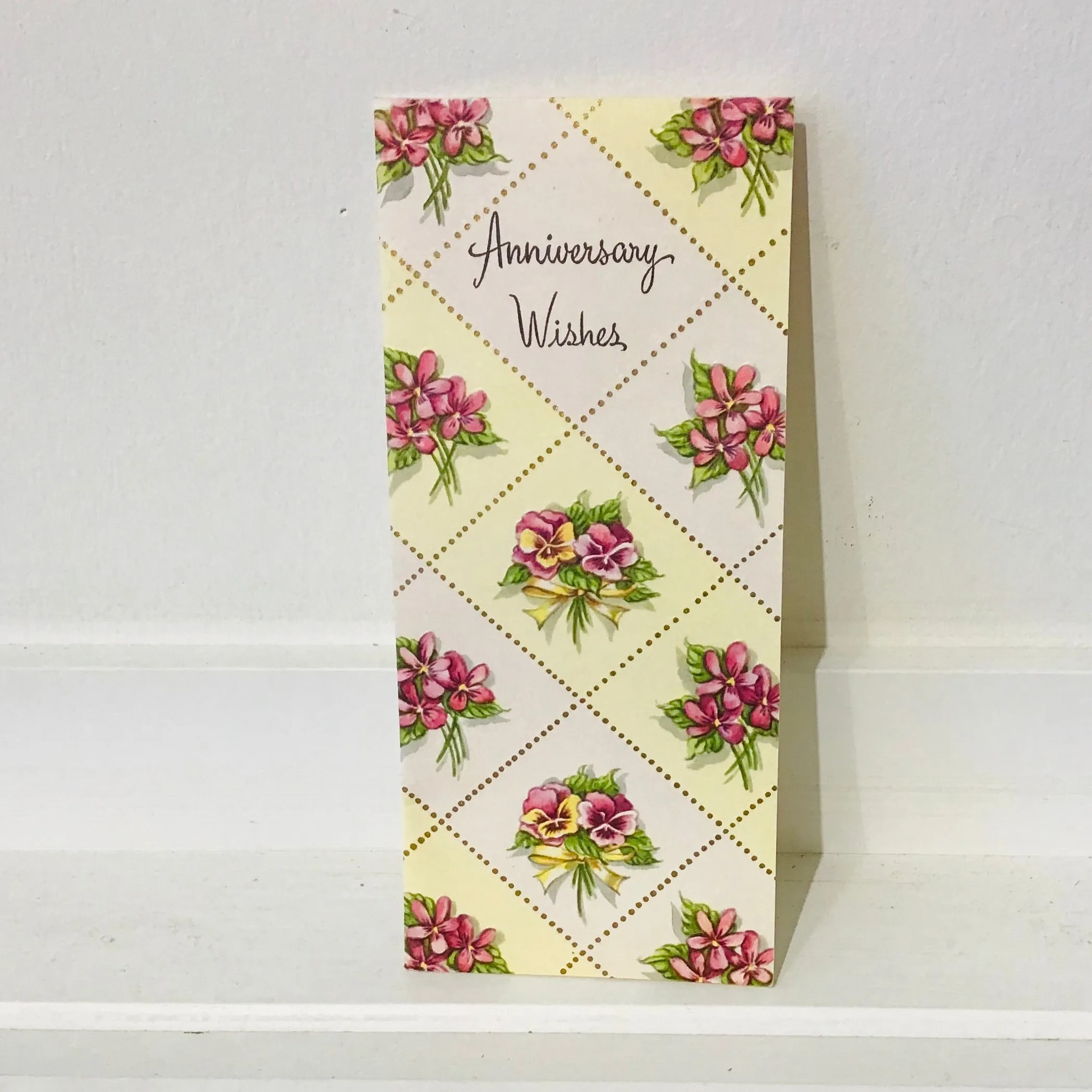 Vintage Happy Anniversary Cards