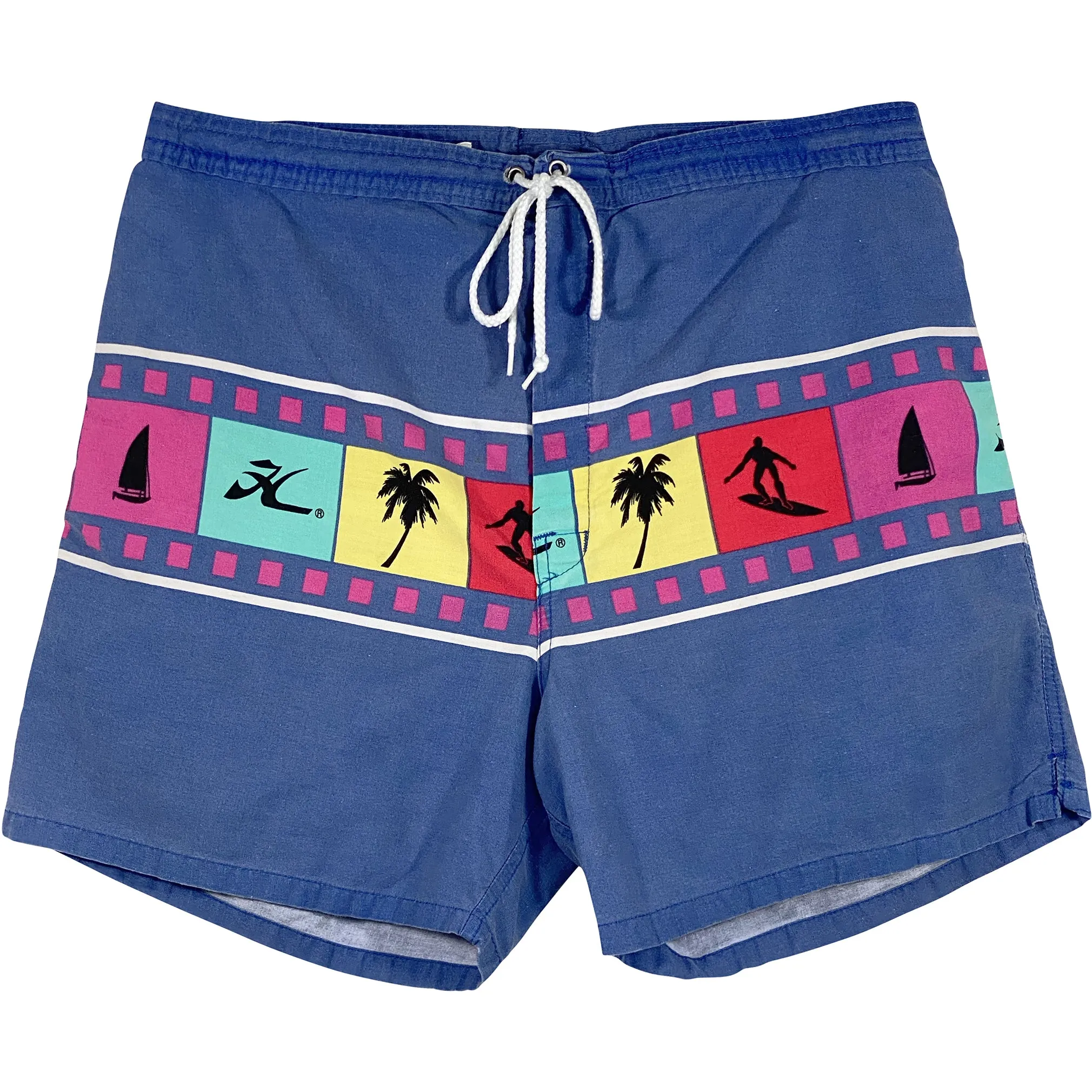 VINTAGE HOBIE SWIM TRUNKS