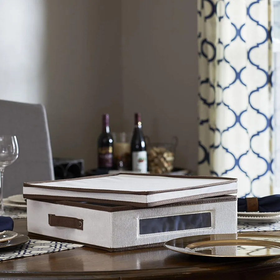 Vision Canvas Charger Plate Chest