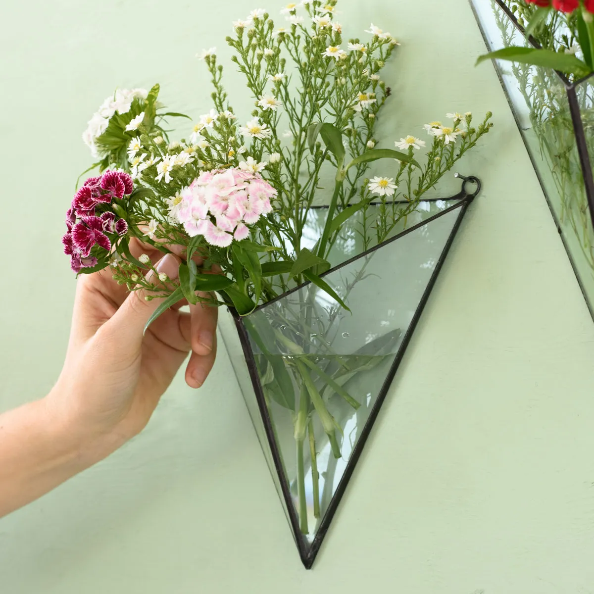 Wall Terrarium - 3D Triangle