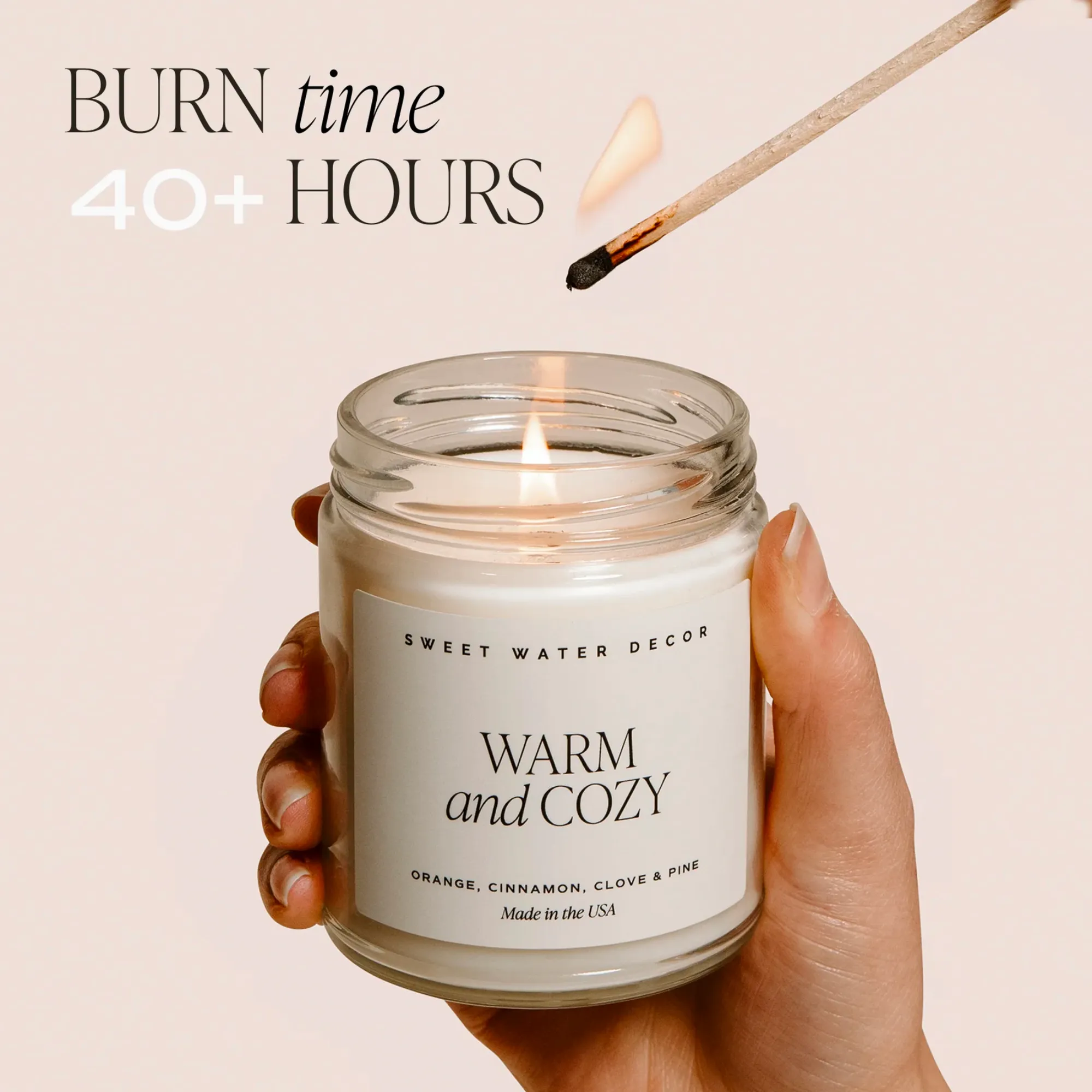 Warm   Cozy Jar Candle