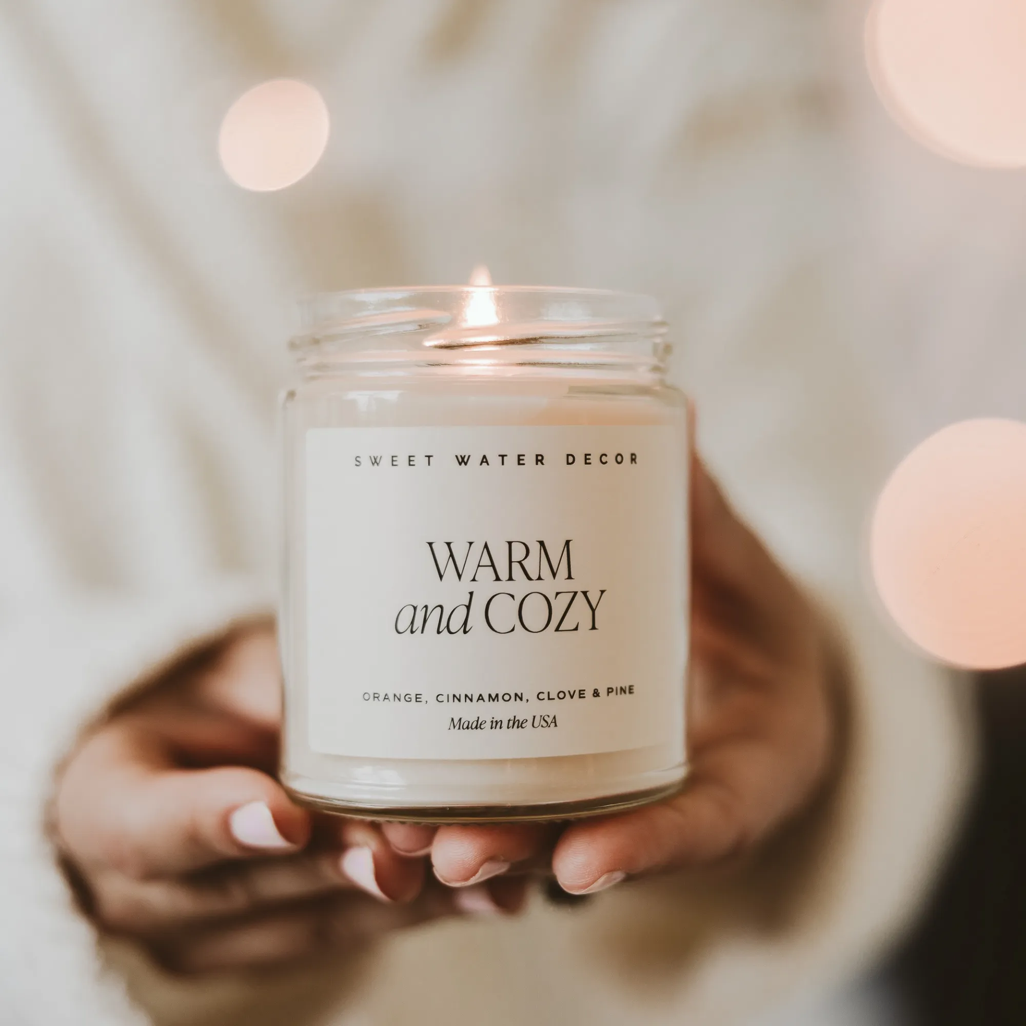 Warm   Cozy Jar Candle