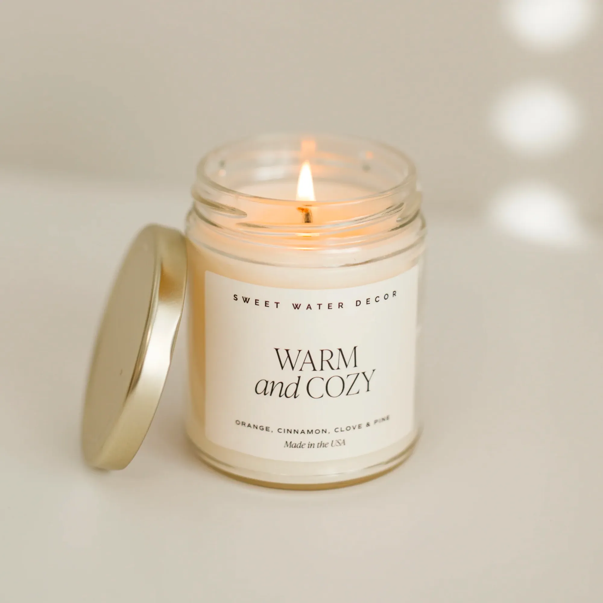 Warm   Cozy Jar Candle