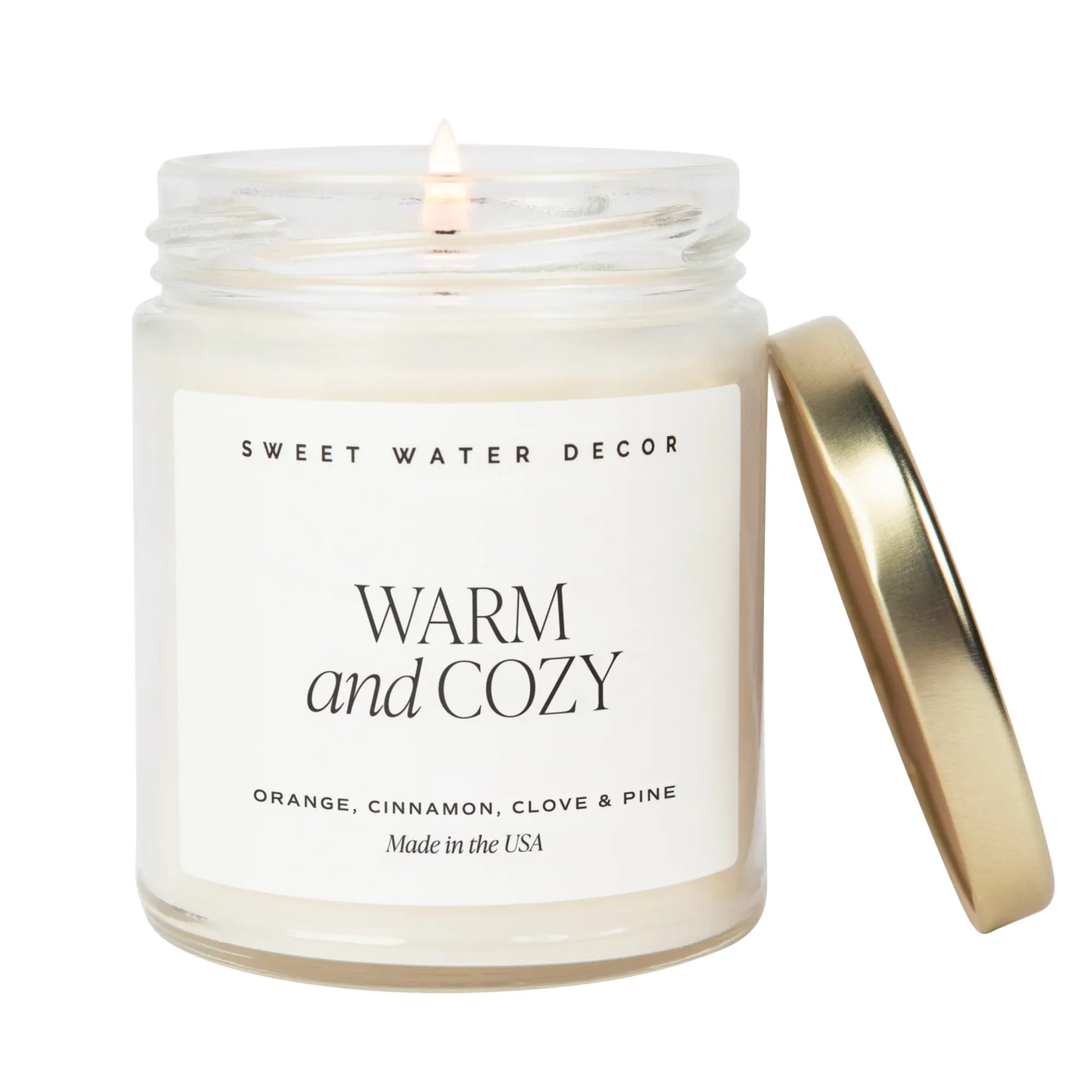 Warm   Cozy Jar Candle