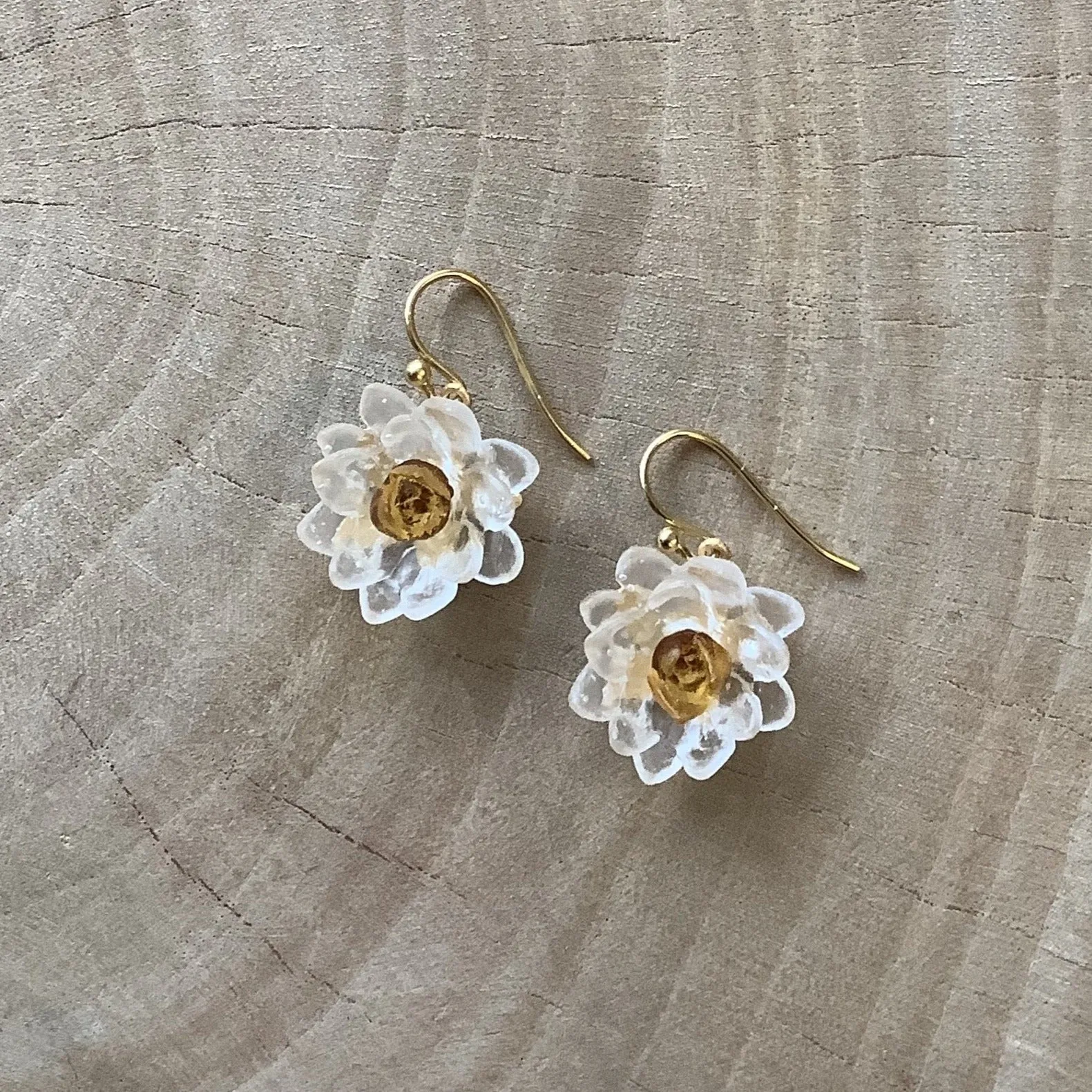 Water Lily Earrings