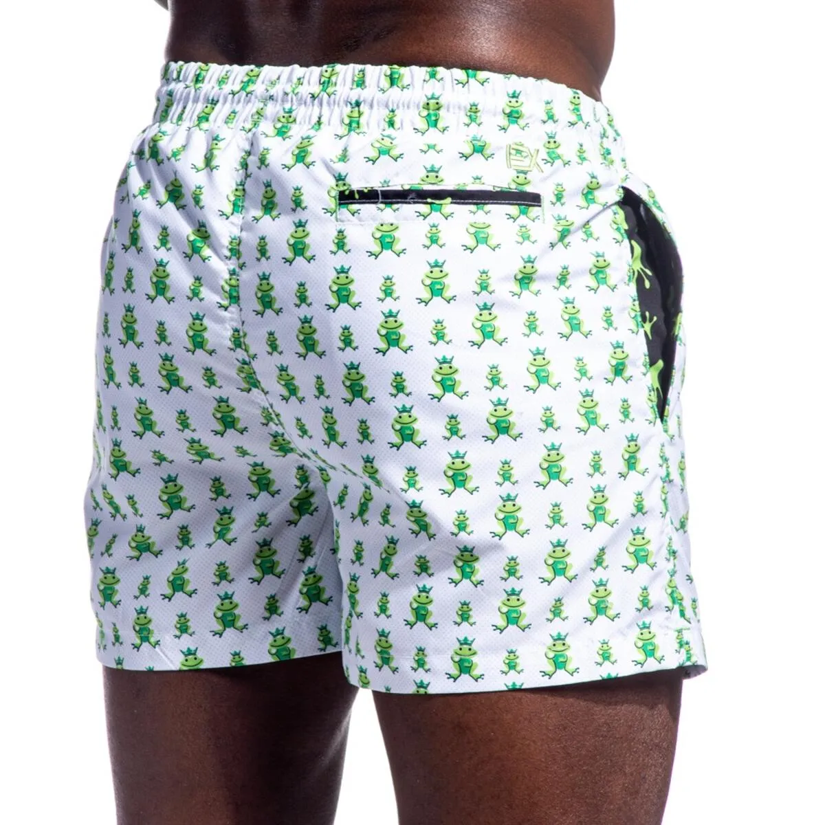 Weilea Frog King Swim Trunks by EightX