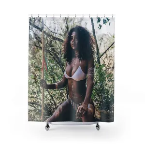 Woman Warrior Shower Curtain