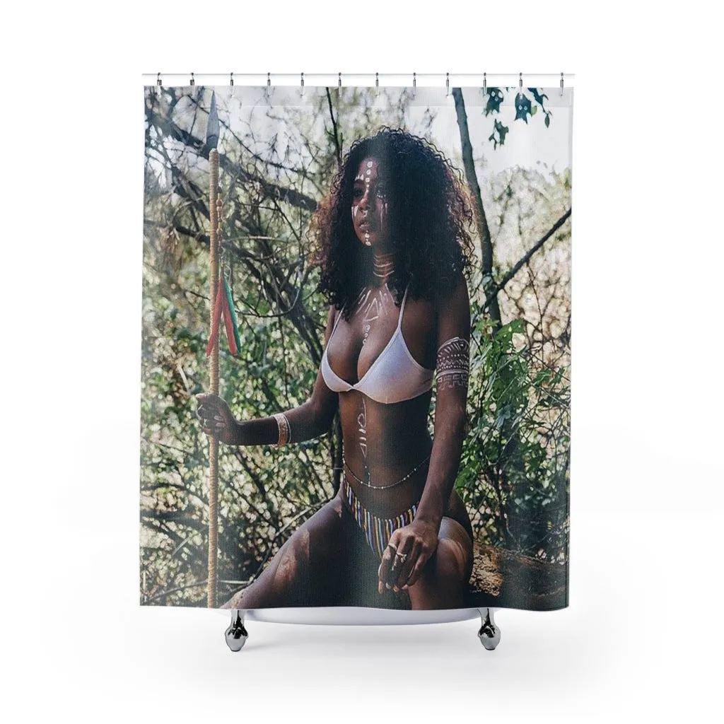 Woman Warrior Shower Curtain