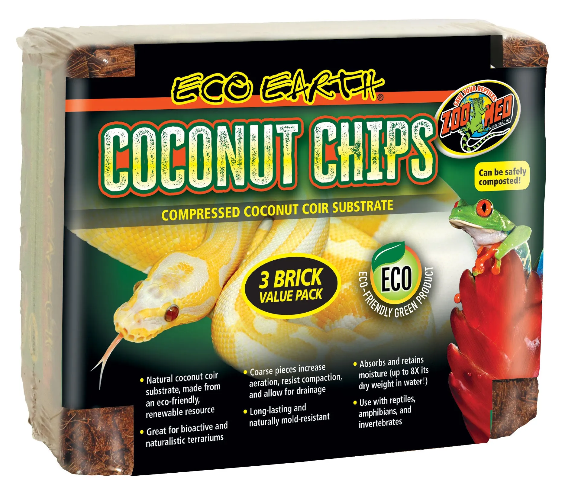 Zoo Med Eco Earth Coconut Chips